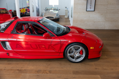 1991 Acura NSX in Formula Red over Black