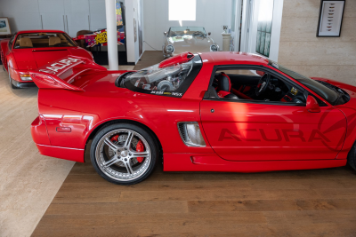 1991 Acura NSX in Formula Red over Black