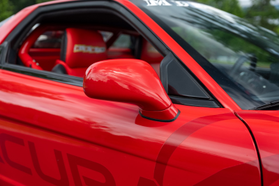 1991 Acura NSX in Formula Red over Black