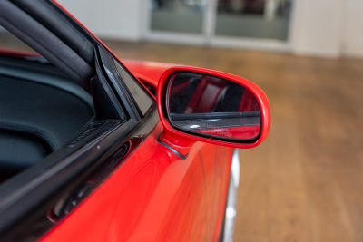 1991 Acura NSX in Formula Red over Black