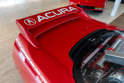 1991 Acura NSX in Formula Red over Black