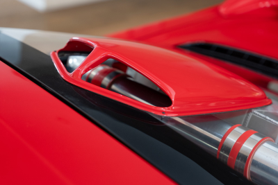 1991 Acura NSX in Formula Red over Black