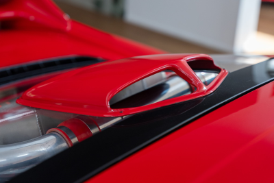 1991 Acura NSX in Formula Red over Black