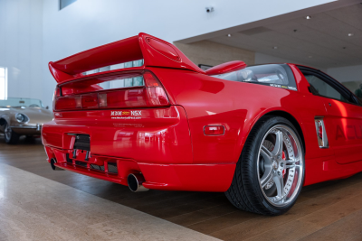 1991 Acura NSX in Formula Red over Black