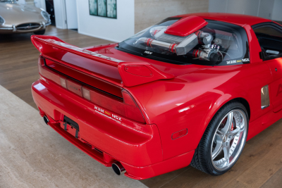 1991 Acura NSX in Formula Red over Black