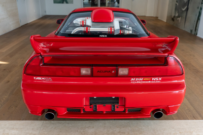 1991 Acura NSX in Formula Red over Black