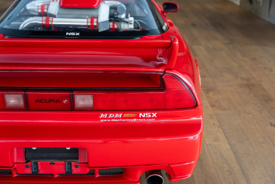 1991 Acura NSX in Formula Red over Black