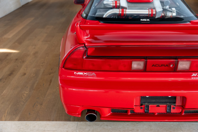 1991 Acura NSX in Formula Red over Black