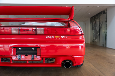 1991 Acura NSX in Formula Red over Black