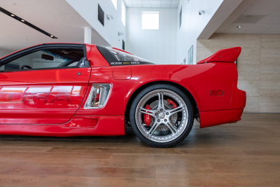 1991 Acura NSX in Formula Red over Black