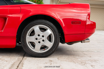 1991 Acura NSX in Formula Red over Black