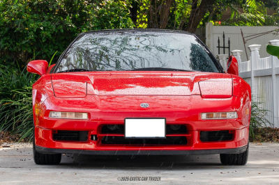 1991 Acura NSX in Formula Red over Black