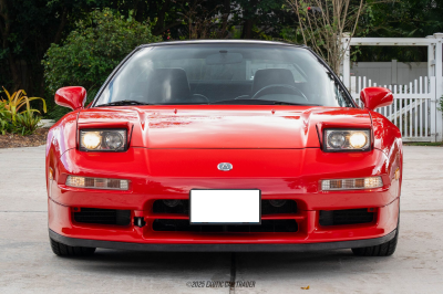 1991 Acura NSX in Formula Red over Black