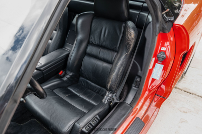 1991 Acura NSX in Formula Red over Black