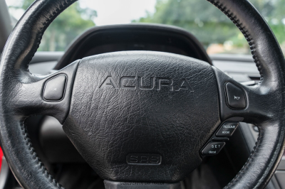 1991 Acura NSX in Formula Red over Black