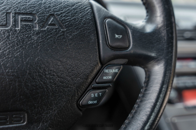 1991 Acura NSX in Formula Red over Black