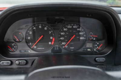 1991 Acura NSX in Formula Red over Black