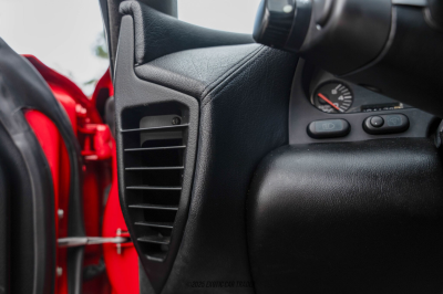 1991 Acura NSX in Formula Red over Black