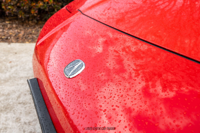 1991 Acura NSX in Formula Red over Black