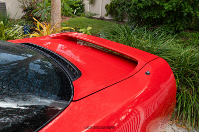 1991 Acura NSX in Formula Red over Black