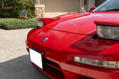 1991 Acura NSX in Formula Red over Black