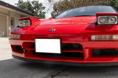 1991 Acura NSX in Formula Red over Black