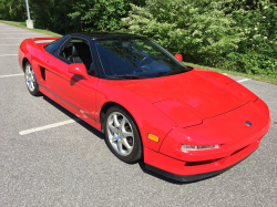1992 Acura NSX in Formula Red over Black