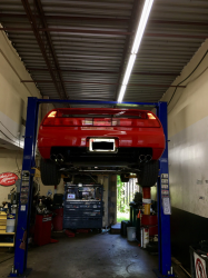 1992 Acura NSX in Formula Red over Black
