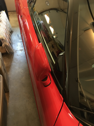 1992 Acura NSX in Formula Red over Black