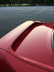 1992 Acura NSX in Formula Red over Black