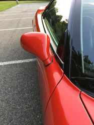 1992 Acura NSX in Formula Red over Black