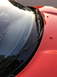 1992 Acura NSX in Formula Red over Black