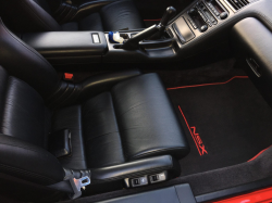 1992 Acura NSX in Formula Red over Black