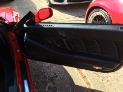 1992 Acura NSX in Formula Red over Black