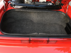 1992 Acura NSX in Formula Red over Black