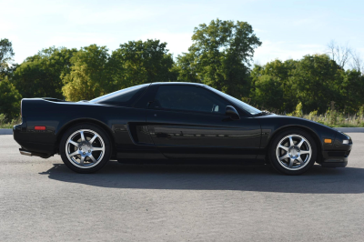 1991 Acura NSX in Berlina Black over Black