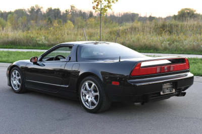1991 Acura NSX in Berlina Black over Black