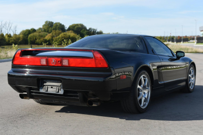 1991 Acura NSX in Berlina Black over Black