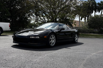 1991 Acura NSX in Berlina Black over Black