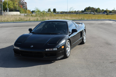 1991 Acura NSX in Berlina Black over Black