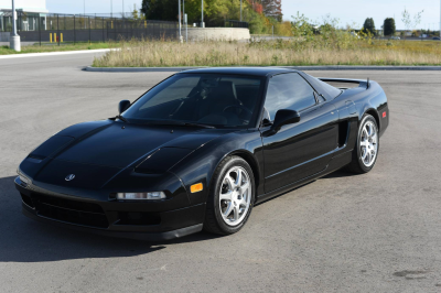1991 Acura NSX in Berlina Black over Black