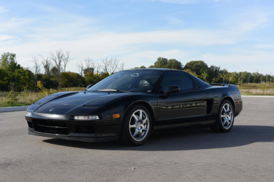 1991 Acura NSX in Berlina Black over Black
