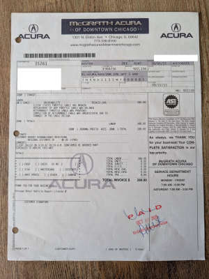 1991 Acura NSX in Berlina Black over Black