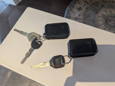 1991 Acura NSX in Berlina Black over Black