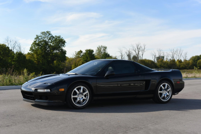 1991 Acura NSX in Berlina Black over Black