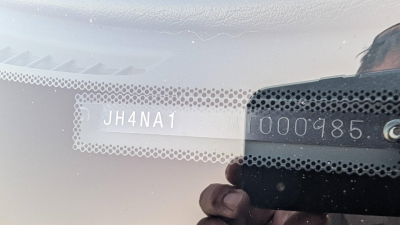 1991 Acura NSX in Berlina Black over Black