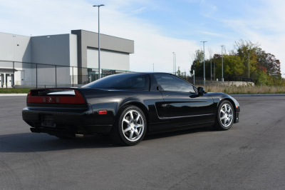 1991 Acura NSX in Berlina Black over Black