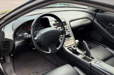 1991 Acura NSX in Berlina Black over Black