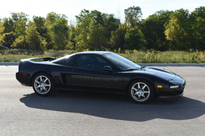 1991 Acura NSX in Berlina Black over Black