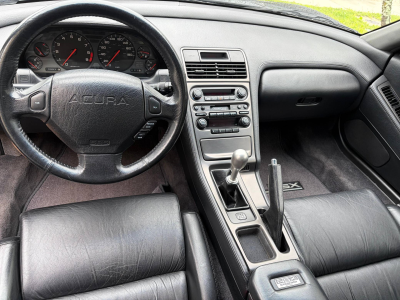 1991 Acura NSX in Berlina Black over Black